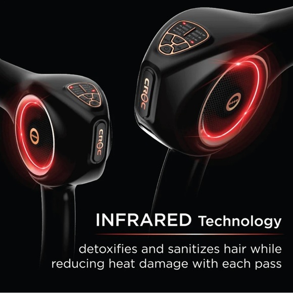 NIB CROC Professional Masters Collection 2K2 Infrared Blow Dryer - Picture 5 of 16